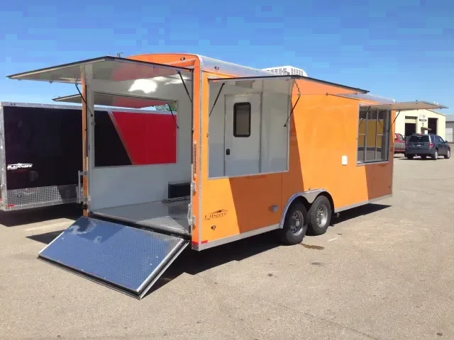 Orang 24ft BBQ Bumper Pull Concession Trailer