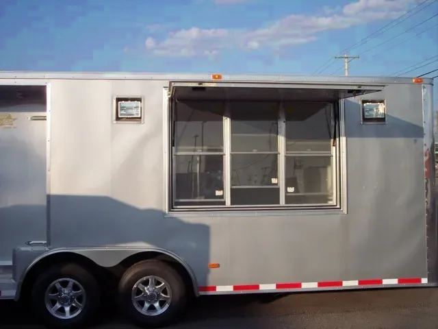 20ft BBQ PORCH CONCESSION TRAILER