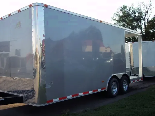Concession BBQ Porch Trailer 20ft