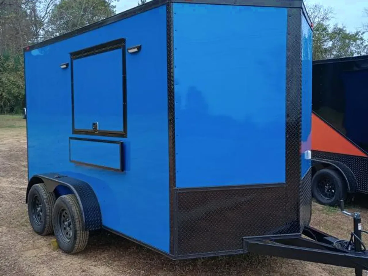 2024 Colony Cargo Sport Series Blue 7 x 12 Concession Trailer