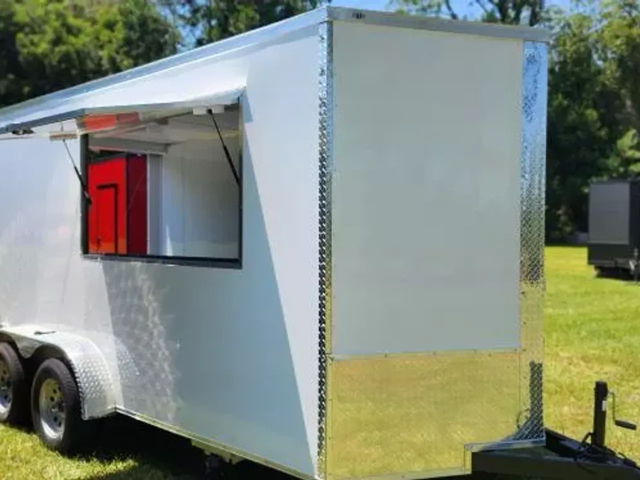 2025 Steel Pines Cargo SPC 7X16TA2 Concession/Vending Trailer w/ Sink Package &amp; More Vending / Concession Trailer for Sa