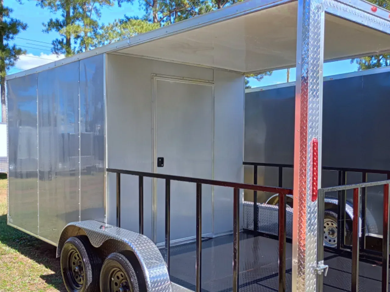 2023 Colony Cargo Sport Series 7x18 TA Concession Trailer with Porch - 833