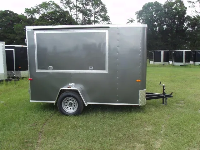 Charcoal 10ft SA Concession Trailer