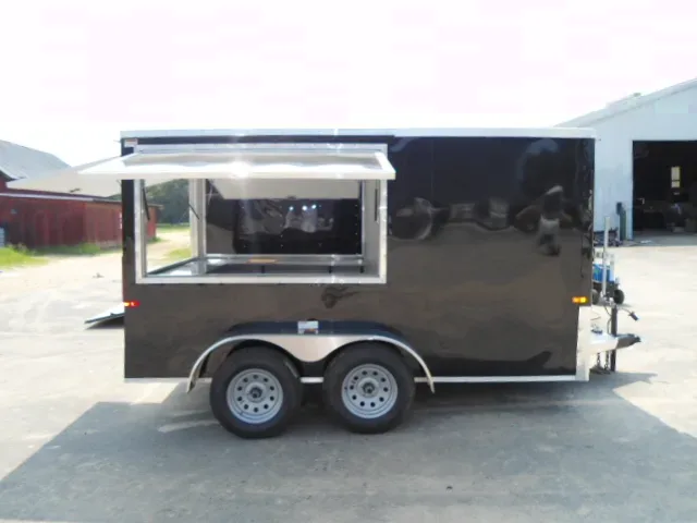 Concession Vending Trailer 12ft Tandem 3500lb Axles