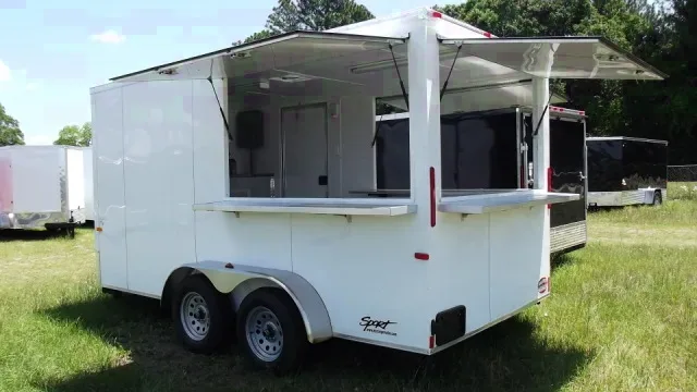 14ft Concession SNOW CONE Trailer -
