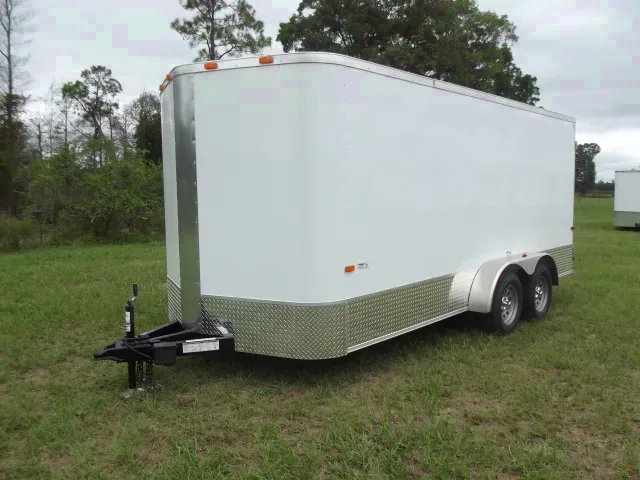 Concession Trailer 16ft White 1 Concession Window