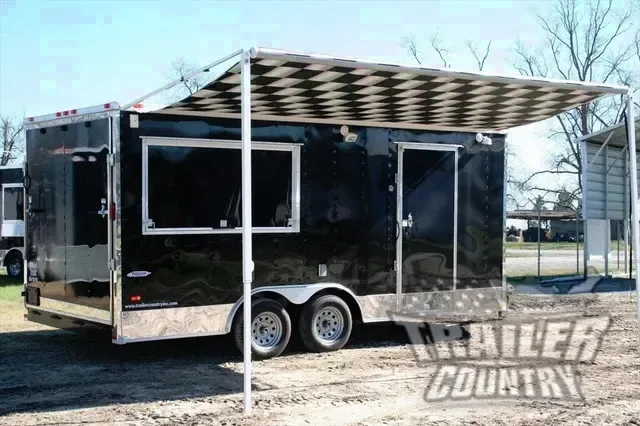 2026 NEW 8.5 x 18 Tail Gating, Bar-B-Q Competitions, Food Vending, Loaded w/Upgrades