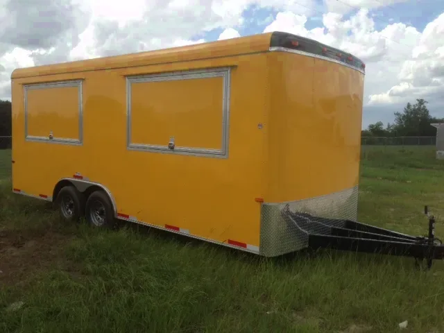 20ft - Multi Purpose Concession Trailer - 5200# Axles