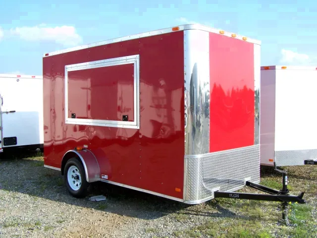 12ft Concession Trailer w/ 2 Windows