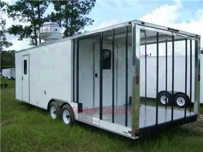 2026 NEW 28FT Customized Vending Mobile Kitchen Concession with Porch