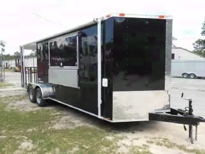 2026 NEW 7x22 Food Vending Trlr outfitted with, SInks, Electrical & MORE