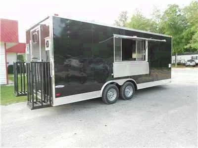 2026 NEW 8.5 x 20 Tandem Axle, Enclosed Concession/Food Vending Cargo Trailer