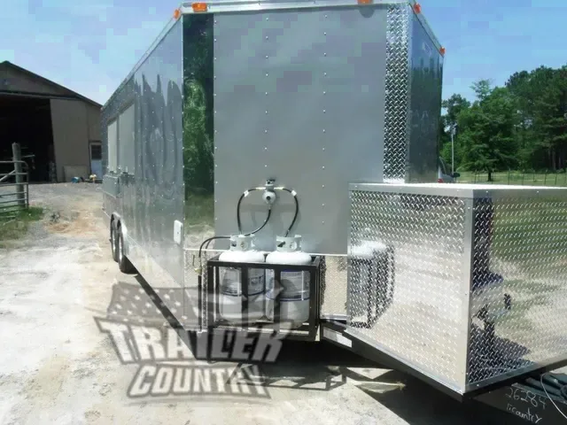2026 NEW 8.5 x 22 Mobile Kitchen Food Vending Trailer Loaded with Options