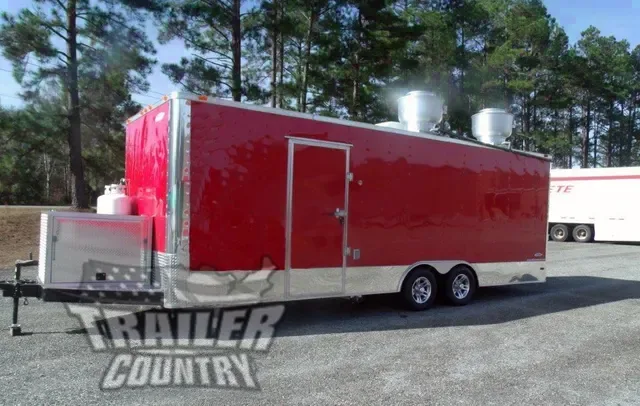 2026 NEW 8.5 x 24 Concession LOADED w/options including Fire Suppression & Propane