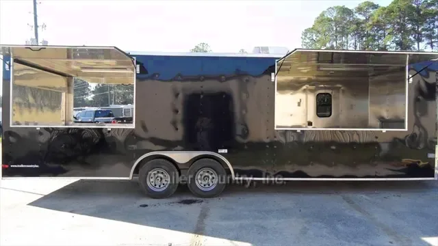 2026 Brand new 8.5x26 Concession/Food Vending Trailer w/ Rear Cooking BBQ Area