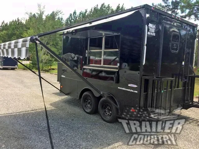 8.5x12 Enclosed Concession/Mobile Kitchen Trailer