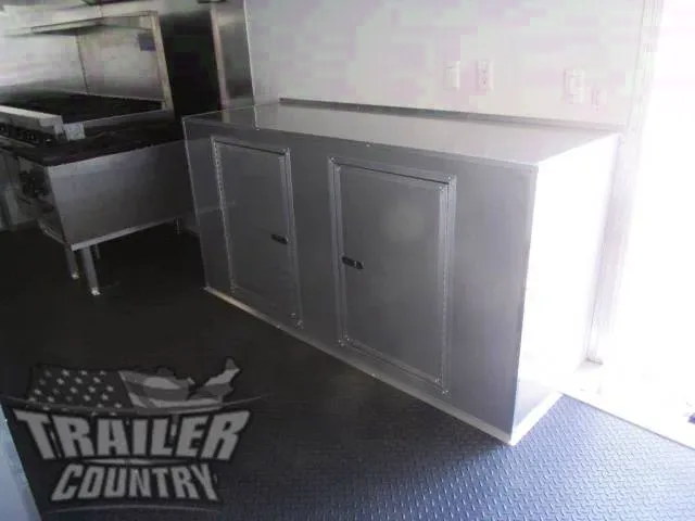 8.5 x 22 Enclosed Mobile Kitchen Food Vending Trailer