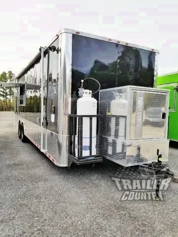 2026 NEW 8.5 X 28 FULLY LOADED Custom Mobile Kitchen Concession with 1/2 BATHROOM
