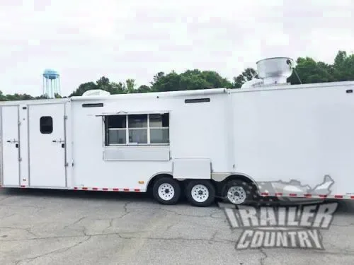 8.5 X 32 V-Nosed FULLY LOADED Kitchen Trailer