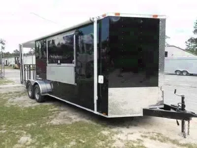 2026 NEW 7x22 Food Vending Trlr outfitted with, SInks, Electrical & MORE