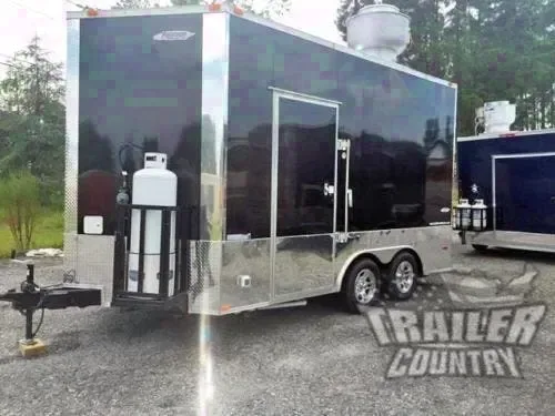2026 NEW 8.5 x 14 Concession Loaded w/Appliances, Options & Upgrades