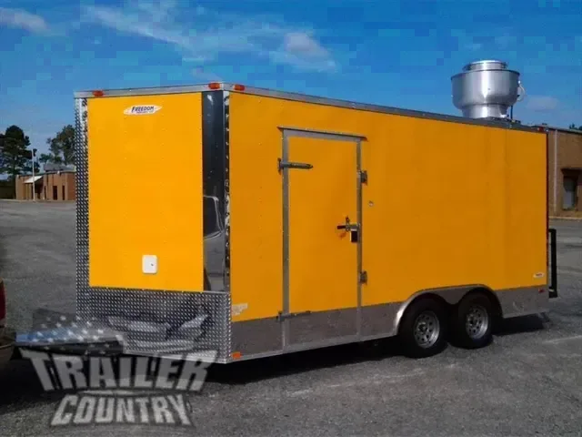 2026 New 8.5x16FT Enclosed Mobile Kitchen Trailer Loaded w/Options