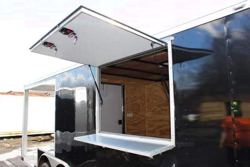 20FT Enclosed/Porch Concession Trailer