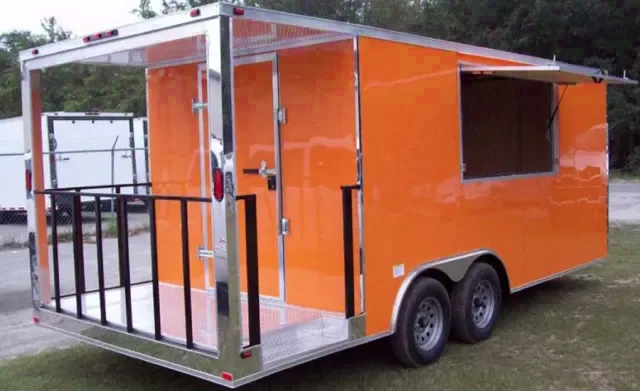 18ft BP Concession Trailer with Porch