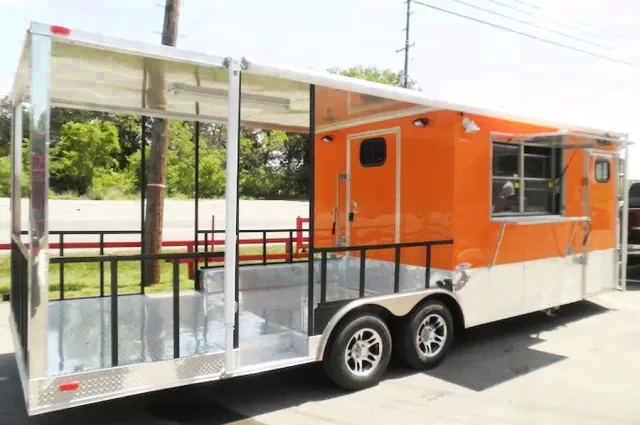 24ft Concession Trailer with Porch