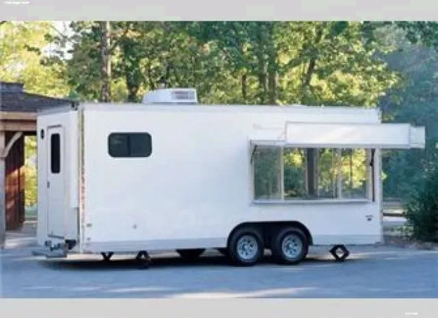 16ft Concession Trailer w/Plywood Interior