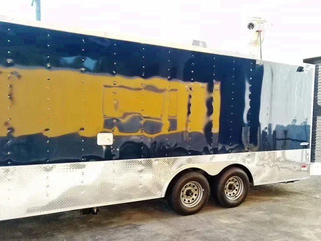 20ft BLUE, Concession Trailer