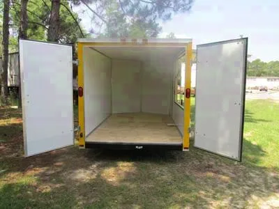 10ft SA Yellow Concession Trailer