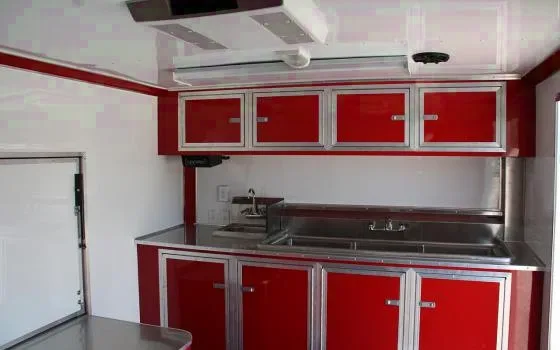 24FT  BBQ CONCESSION TRAILER W/ 8 PORCH