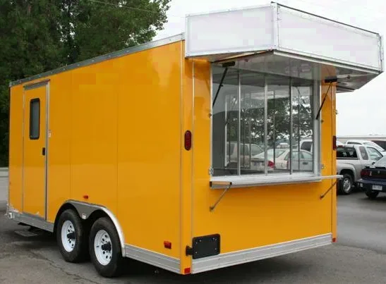 16ft Concession Trailer w/ Marquee Awnings