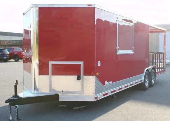 26ft BBQ Smoker Trailer w/ Porch