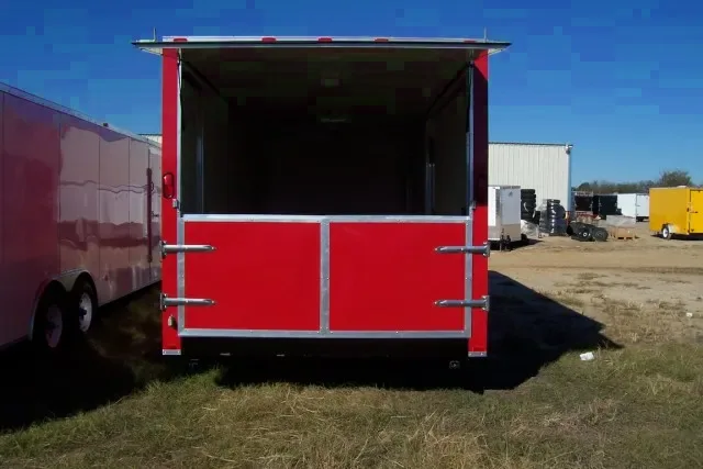 20FT CONCESSION TRAILER W/DUTCH REAR DOOR