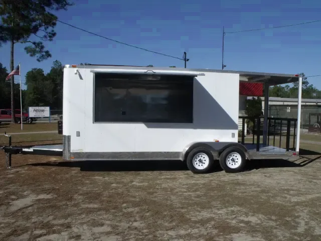 20FT BBQ CONCESSION TRAILER W/PORCH