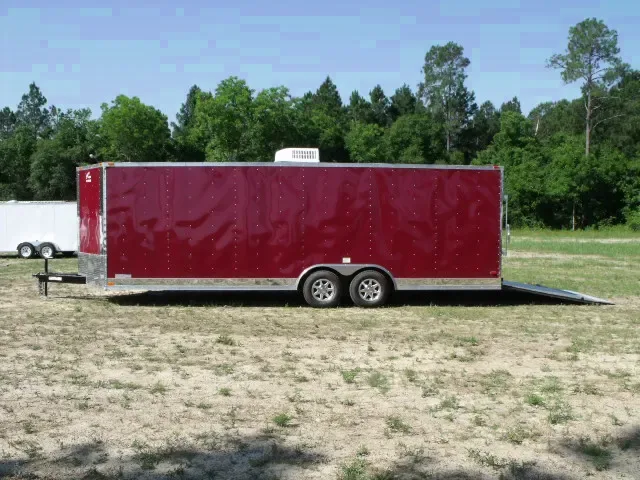 VENDING TRAILER 24FT W/REAR RAMP DOOR