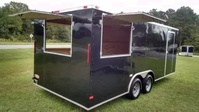 CONCESSION TRAILER 20ft FLAT NOSE