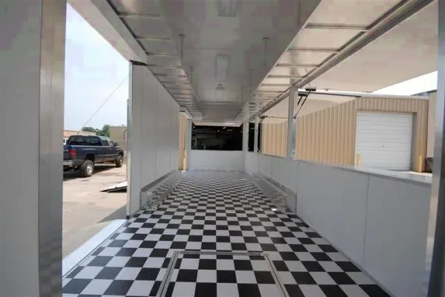 Black 32FT Vending/Concession w/ V-Nose