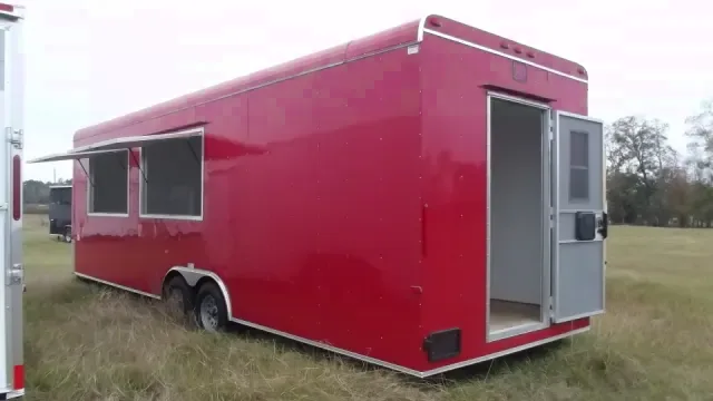28ft CONCESSION TRAILER T/A FINISHED INTERIOR AND MORE
