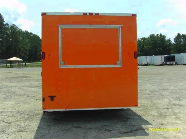 Concession Trailer 16ft Orange