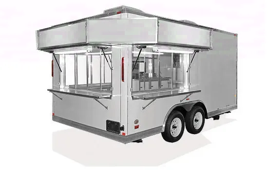 18FT Concession Trailer With Marquee Window