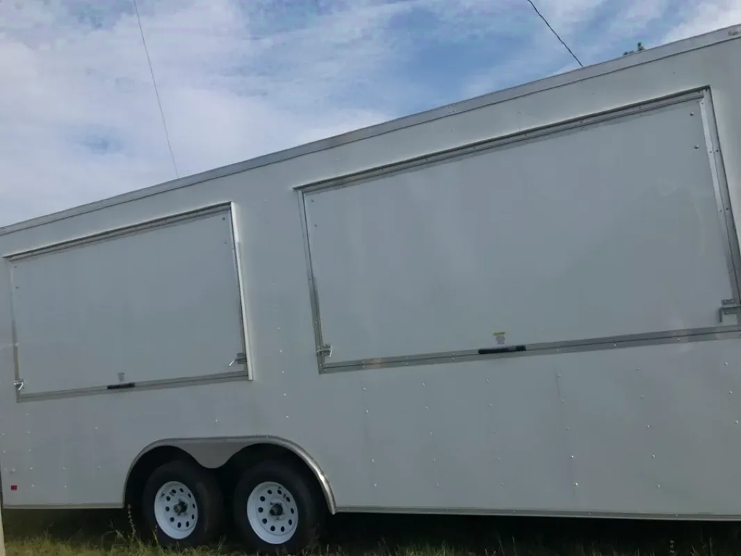 20FT TA CONCESSION TRAILER WHITE