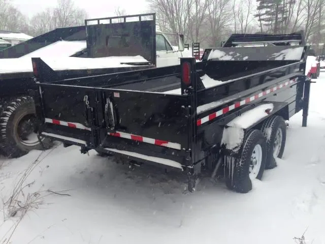 14Ft Gooseneck Low Pro Dump Trailer