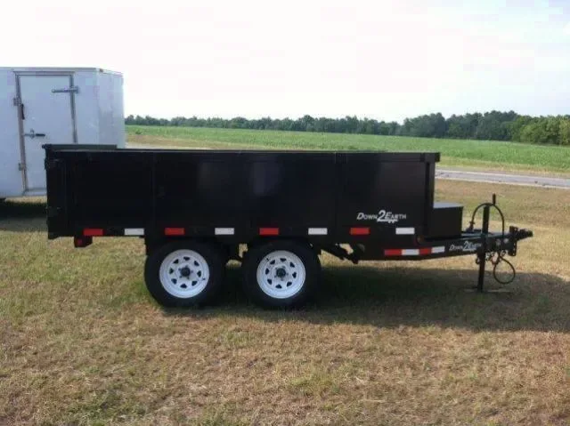 10ft DUMP TRAILER W/2 FOOT SIDES