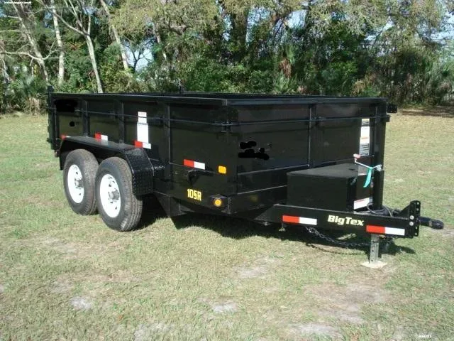 12FT DUMP TRAILER 5200# AXLES