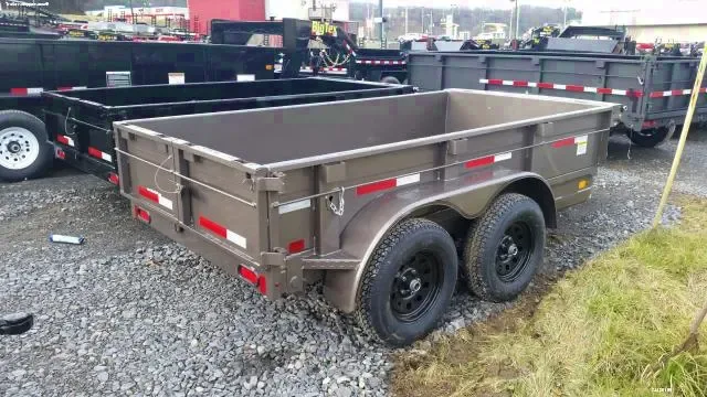 10ft Dump Trailer  w/Tandem 3500lb Axles