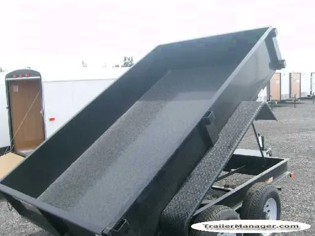 10FT BLACK BP DUMP TRAILER