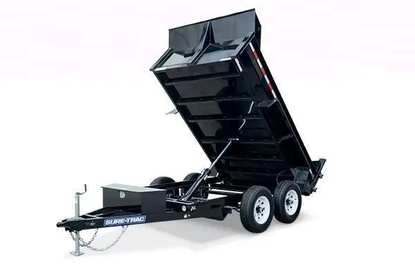 12ft Dump Trailer w/ Stake Pockets and D-Rings